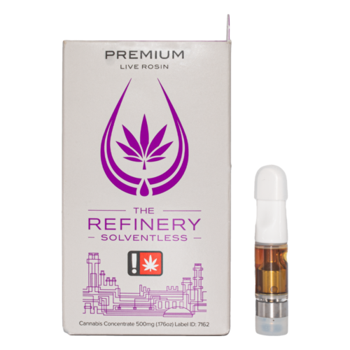 Refinery Solventless Live Rosin Cartridge