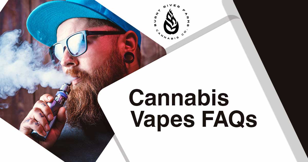 Image of a man with beard in sunglasses vaping. Searching for the right cannabis vape can be a daunting process. The market is saturated with low-quality products that don't meet your expectations. Using a bad cannabis vape can be a huge letdown. You don't want to waste your money or time on products that don't deliver the desired experience - so what do you do? Experience the high-quality vaping experience you deserve with Burnt River Farms, Cannabis vapes. Crafted from organic ingredients and packed with flavor, our cannabis vapes are sure to provide you an unparalleled vape experience like no other. Stop compromising on quality and get yourself a Burnt River Farms vape now!